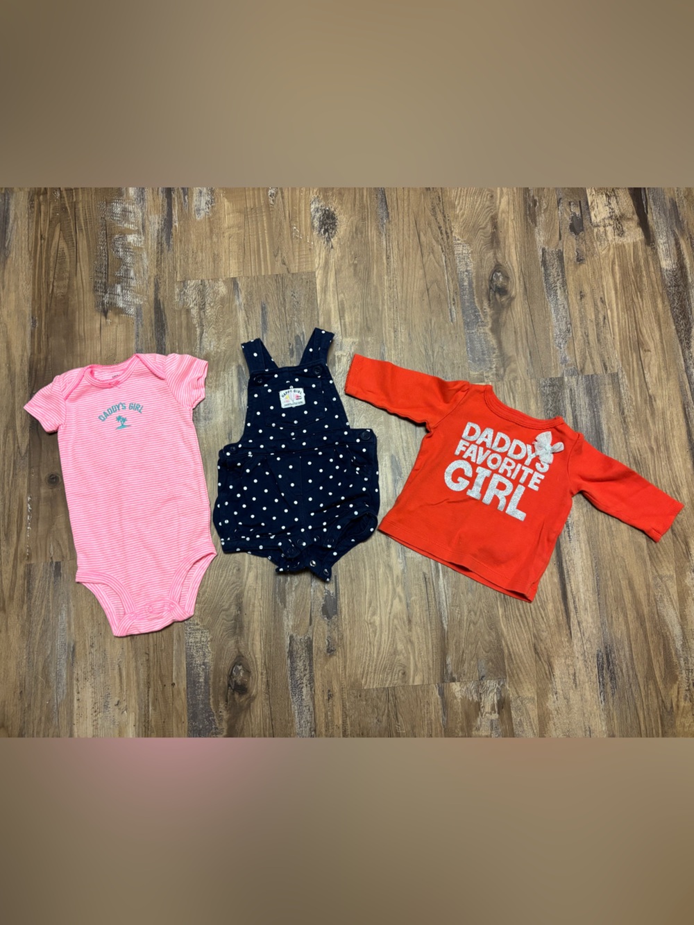 Father’s Day Baby Girl 6m Bundle